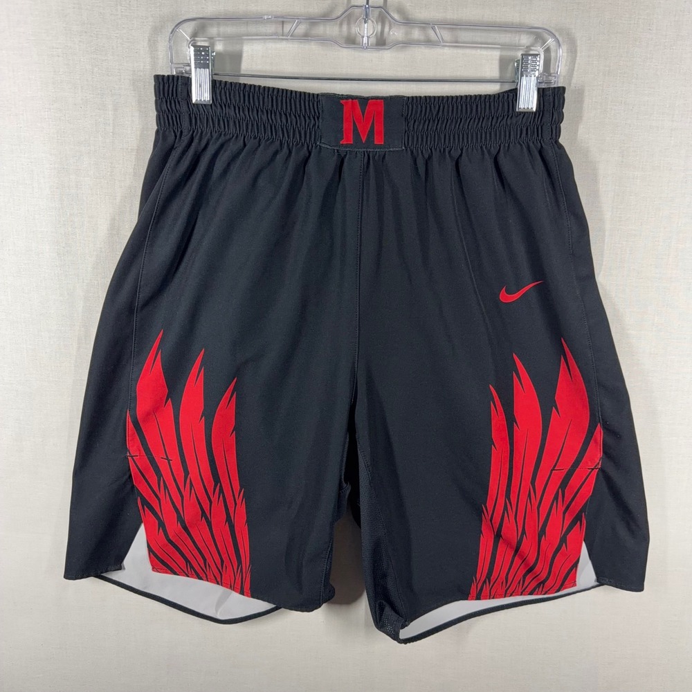 Nike Shorts Mens Medium Unlimited Digital Basketball Flame Wing Graphic Dri Fit